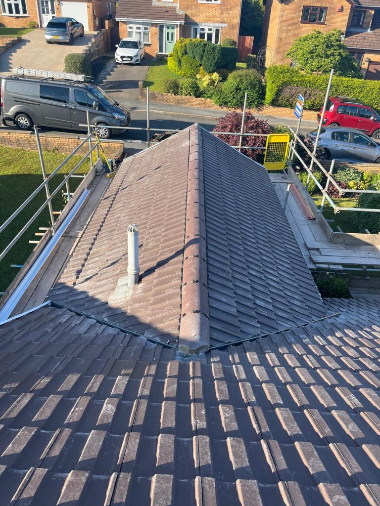 Completed Tiled Roof